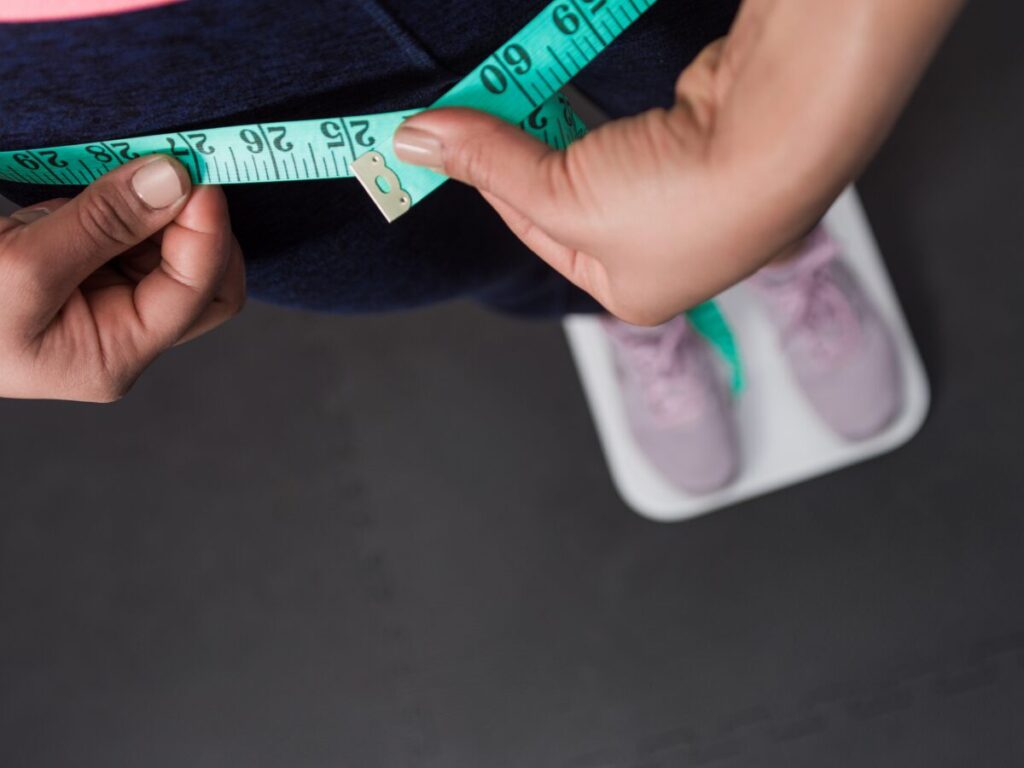 Paciente Bariátrico monitorando seu reganho de peso.